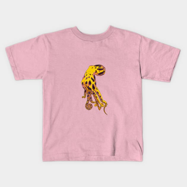 Octopus Moebius Kids T-Shirt by D.E.S.ign